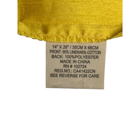 Floral Linen & Cotton Pillow Covers With Tassels Set Of 3 - Picture 5 of 6